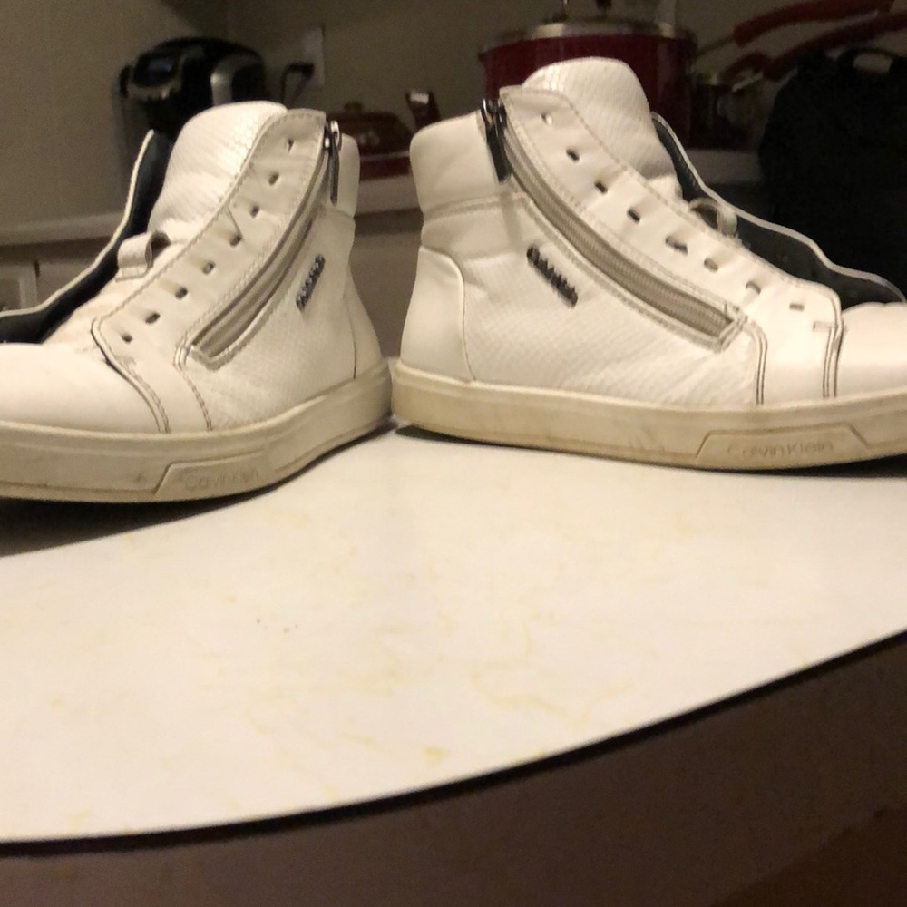 Calvin Klein shoes with zipper